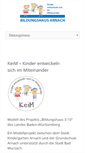 Mobile Screenshot of bildungshaus-arnach.de